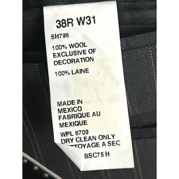 Ben Sherman The Original Men Blazer Sport Coat Wool Two Button Sz 38R W31 Jacket - Picture 10 of 10